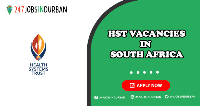 HST Vacancies for Professional in Healthcare | Apply Today HST Vacancies