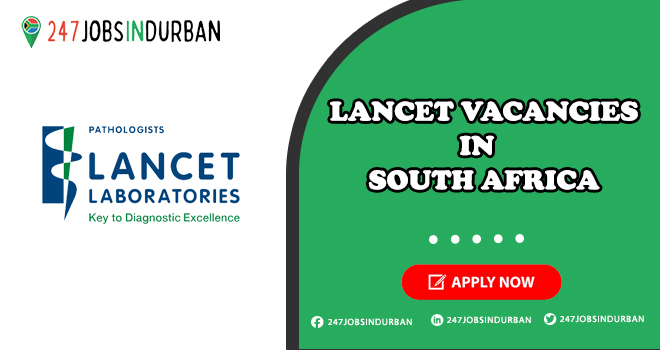 Lancet Vacancies & Internship in Healthcare Laboratory for Freshers Lancet Vacancies