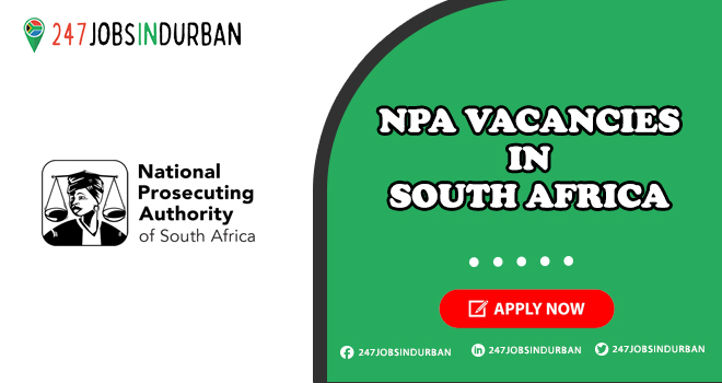 NPA Vacancies | New Positions in National Prosecuting Authority NPA Vacancies