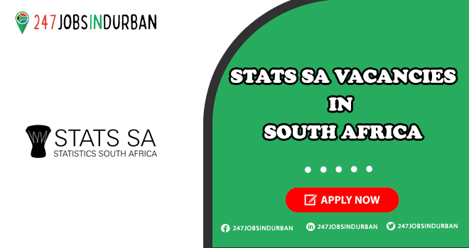 Stats Sa Vacancies for Freshers in statistical service | Apply Online Stats Sa Vacancies
