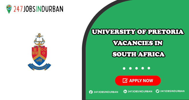University Of Pretoria Vacancies | Submit Online Job Application University Of Pretoria Vacancies