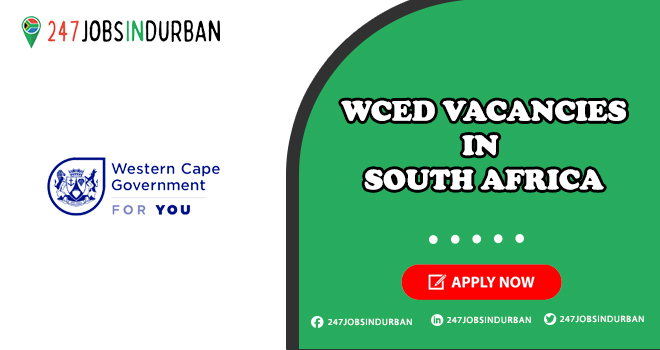 WCED Vacancies | Latest Opportunities in Western Cape Department of Education WCED Vacancies