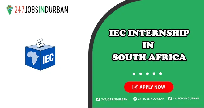 Iec Internships | Hiring Matriculants in Electoral Commission of South Africa Iec Internships
