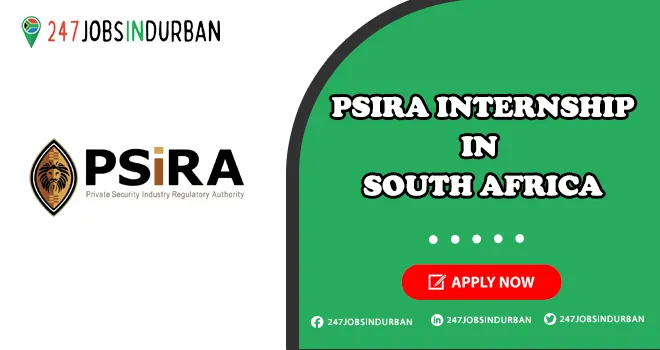 Psira Internships | Submit Online Job Application Psira Internships