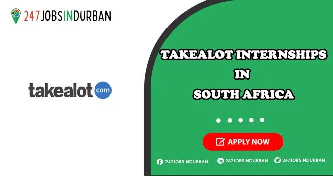 Takealot Internships | Work from Home Opportunities for Freshers Takealot Internships